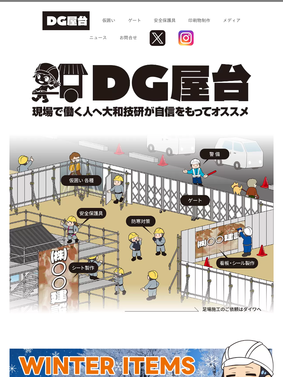 大和技研アルミゲート